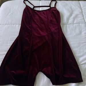 velvet bodysuit